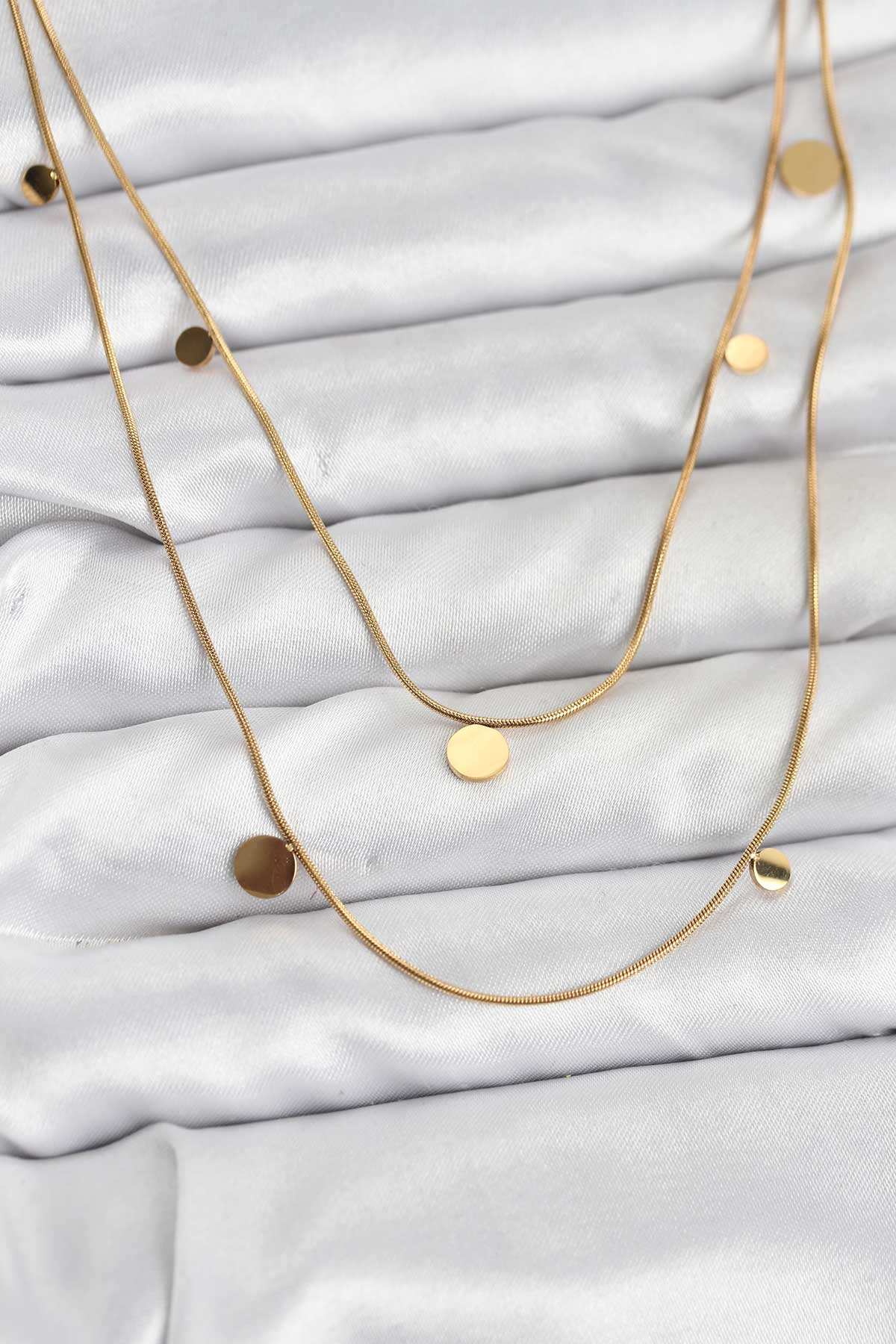 316L Çelik Zincir Gold Renk Pullu Kadın Kolye 5886 1 316L Çelik Zincir Gold Renk Pullu Kadın Kolye 5886