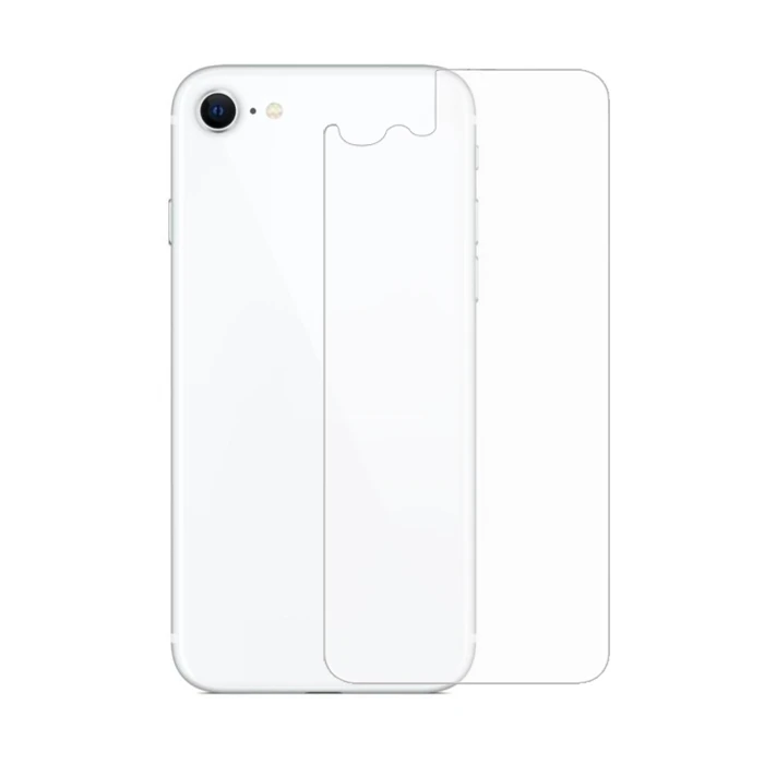 Ally iPhone SE3-SE2 İPhone 8-7 Tempered Şeffaf Arka Cam Koruyucu 1 Ally iPhone SE3-SE2 İPhone 8-7 Tempered Şeffaf Arka Cam Koruyucu
