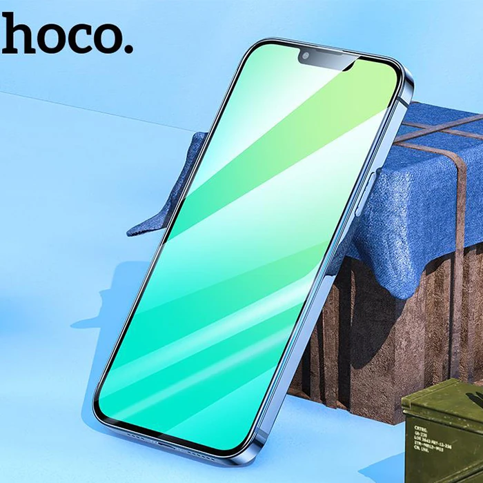 Hoco iPhone 14 Pro AR Yansıma Önleyici Temperli Cam Ekran Koruyucu 3 Hoco iPhone 14 Pro AR Yansıma Önleyici Temperli Cam Ekran Koruyucu - Görsel 3