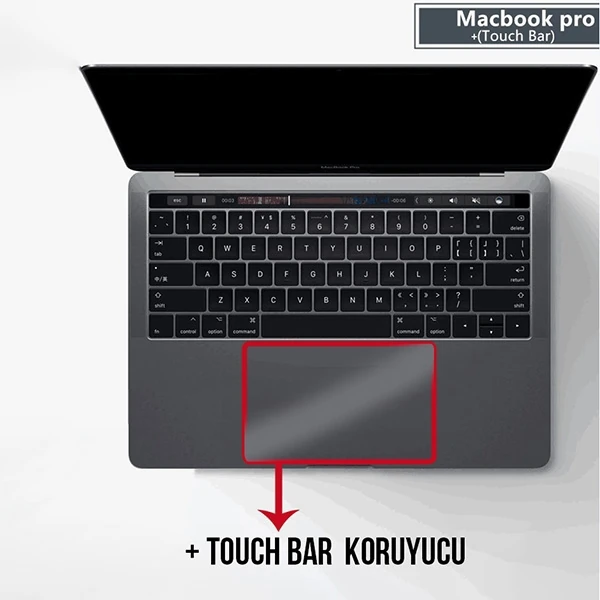 Gor Macbook Pro 15 Anti Blue Light Ekran Ve Track Pad Koruyucu 3 Gor Macbook Pro 15 Anti Blue Light Ekran Ve Track Pad Koruyucu - Görsel 3