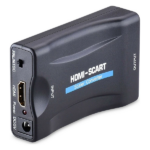 Ally 1080P Scart HDMI Dönüştürücü Ses Video Adaptörü-SİYAH