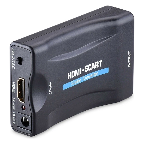 Ally 1080P Scart HDMI Dönüştürücü Ses Video Adaptörü-SİYAH 1 Ally 1080P Scart HDMI Dönüştürücü Ses Video Adaptörü-SİYAH