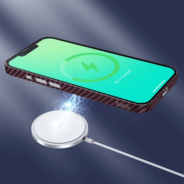 Hoco iPhone 14 6.1 Kılıf Manyetik Magsafeli Kamera Korumalı Telefon Kılıfı 4 Hoco iPhone 14 6.1 Kılıf Manyetik Magsafeli Kamera Korumalı Telefon Kılıfı - Görsel 4