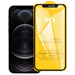 Haydiburaya 86 ALLY İPhone 12/12 Pro 6.1 9D Full Glue Tempered Cam Ekran Koruyucu-(5775)