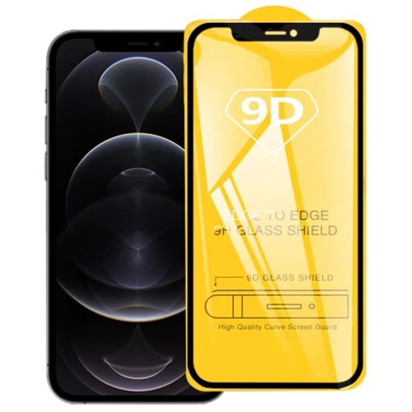 ALLY İPhone 12/12 Pro 6.1 9D Full Glue Tempered Cam Ekran Koruyucu-(5775) 1 ALLY İPhone 12/12 Pro 6.1 9D Full Glue Tempered Cam Ekran Koruyucu-(5775)