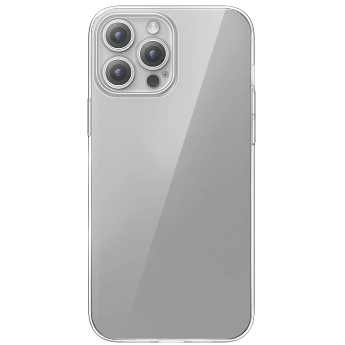 Baseus iPhone 15 Pro Max Schott Serisi Şeffaf Silikon Kılıf + Tempered Ekran Koruyucu Set 2 Baseus iPhone 15 Pro Max Schott Serisi Şeffaf Silikon Kılıf + Tempered Ekran Koruyucu Set - Görsel 2