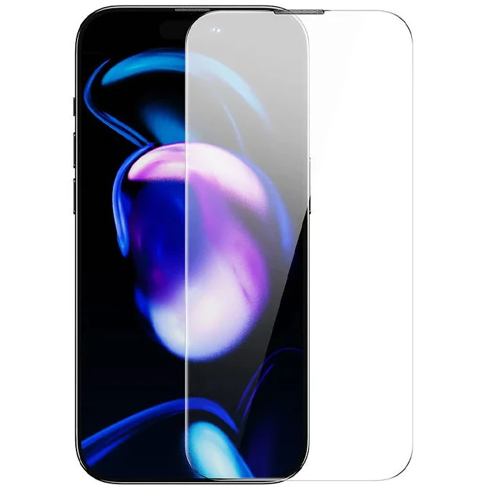 Baseus iPhone 15 Pro Max Schott Serisi Şeffaf Silikon Kılıf + Tempered Ekran Koruyucu Set 3 Baseus iPhone 15 Pro Max Schott Serisi Şeffaf Silikon Kılıf + Tempered Ekran Koruyucu Set - Görsel 3