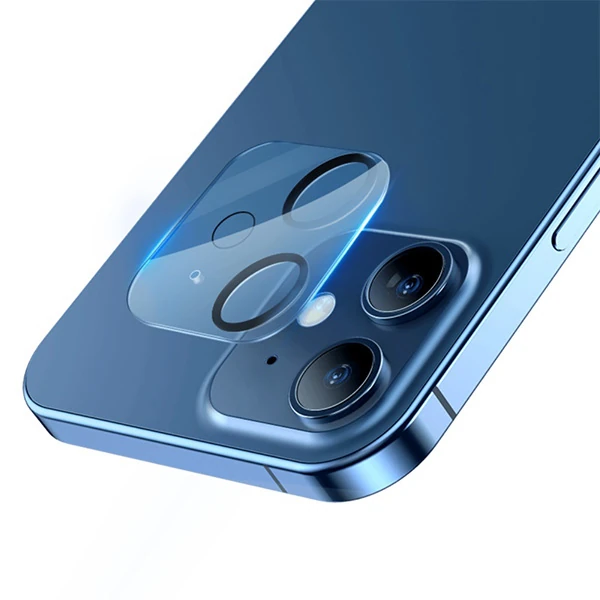 BASEUS iPhone 12 6.1 3D Full Kaplama Kamera Koruyucu Cam 2 Adet Set 1 BASEUS iPhone 12 6.1 3D Full Kaplama Kamera Koruyucu Cam 2 Adet Set