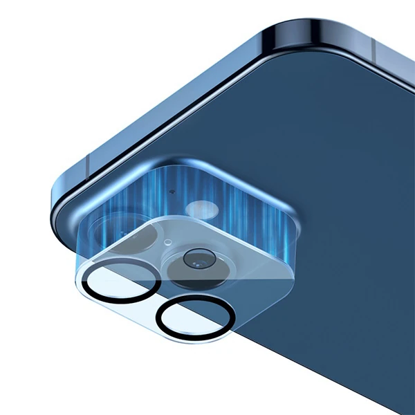 BASEUS iPhone 12 6.1 3D Full Kaplama Kamera Koruyucu Cam 2 Adet Set 3 BASEUS iPhone 12 6.1 3D Full Kaplama Kamera Koruyucu Cam 2 Adet Set - Görsel 3