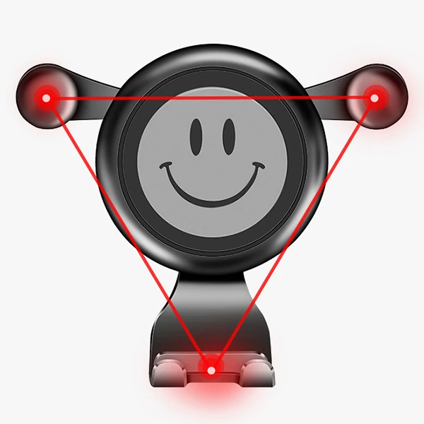 Ally R-054 Gravity Smile Universal Cep Telefonu Araç Tutucu-(5775) 4 Ally R-054 Gravity Smile Universal Cep Telefonu Araç Tutucu-(5775) - Görsel 4