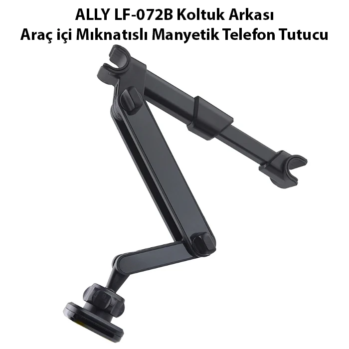 ALLY LF-072B Koltuk Arkası Araç içi Mıknatıslı Manyetik Telefon Tutucu 2 ALLY LF-072B Koltuk Arkası Araç içi Mıknatıslı Manyetik Telefon Tutucu - Görsel 2