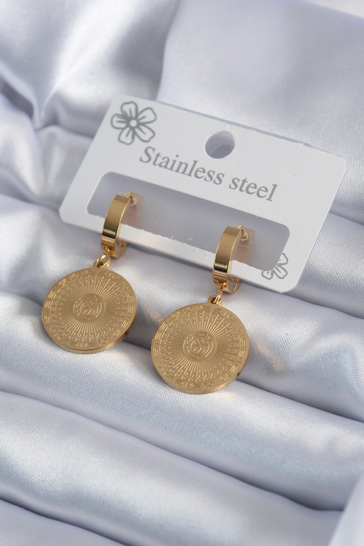316L Çelik Gold Renk İşleme Detay Kadın Küpe 5886 1 316L Çelik Gold Renk İşleme Detay Kadın Küpe 5886