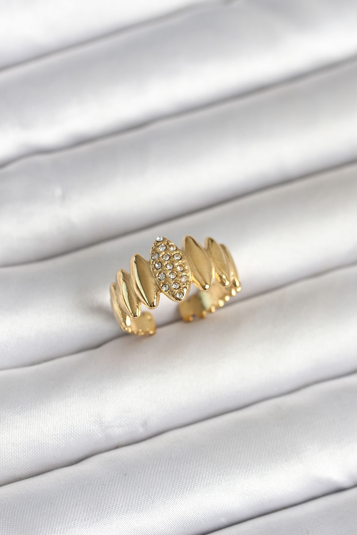 316L Çelik Gold Renk Zirkon Taşlı Vintage Model Kadın Yüzük 5886 1 316L Çelik Gold Renk Zirkon Taşlı Vintage Model Kadın Yüzük 5886