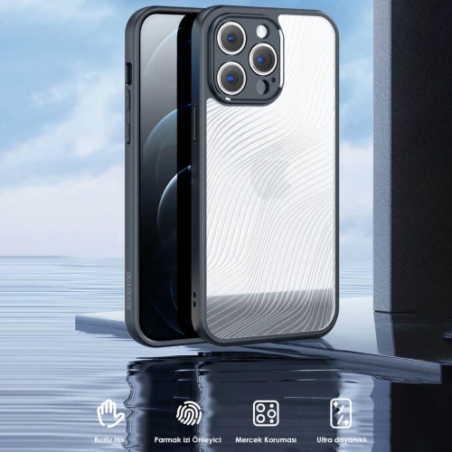 Dux Ducis iPhone 13 Pro Max Aimo Series Premium Buzlu Sert PC-TPU Kılıf 3 Dux Ducis iPhone 13 Pro Max Aimo Series Premium Buzlu Sert PC-TPU Kılıf - Görsel 3