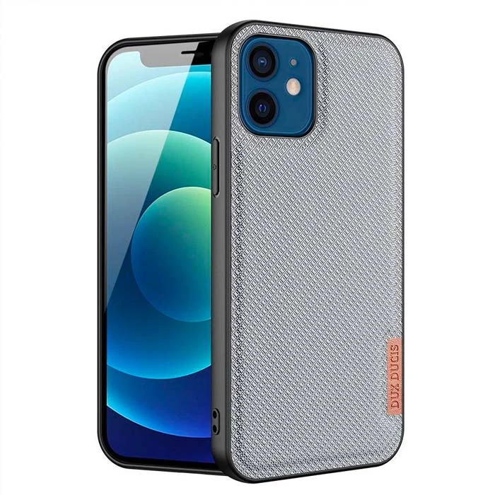 Dux Ducis Fino Serisi iPhone 12 -12 Pro 6.1inç Kılıf Premium Dokuma Silikon Kılıf-(5775) 2 Dux Ducis Fino Serisi iPhone 12 -12 Pro 6.1inç Kılıf Premium Dokuma Silikon Kılıf-(5775) - Görsel 2