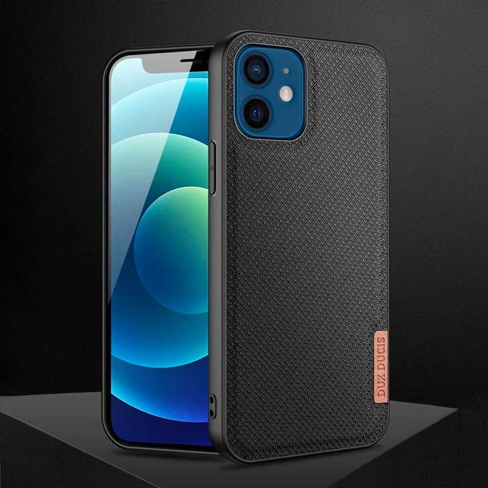Dux Ducis Fino Serisi iPhone 12 -12 Pro 6.1inç Kılıf Premium Dokuma Silikon Kılıf-(5775) 4 Dux Ducis Fino Serisi iPhone 12 -12 Pro 6.1inç Kılıf Premium Dokuma Silikon Kılıf-(5775) - Görsel 4