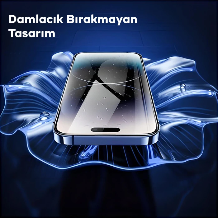 HOCO 9D iPhone 15 Pro Tempered Kırılmaz Cam Ekran Koruyucu-(5775) 3 HOCO 9D iPhone 15 Pro Tempered Kırılmaz Cam Ekran Koruyucu-(5775) - Görsel 3