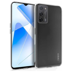 Haydiburaya 85 Ally OPPO A55 5G Kılıf Kamera Korumalı Ultra İnce Şeffaf Silikon Kılıf