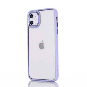 Haydiburaya 9 Ally iPhone 12 - 12 Pro 6.1inç Kılıf Parlak Renkli Çerçeveli Ultra Lüx TPU Silikon Kılıf