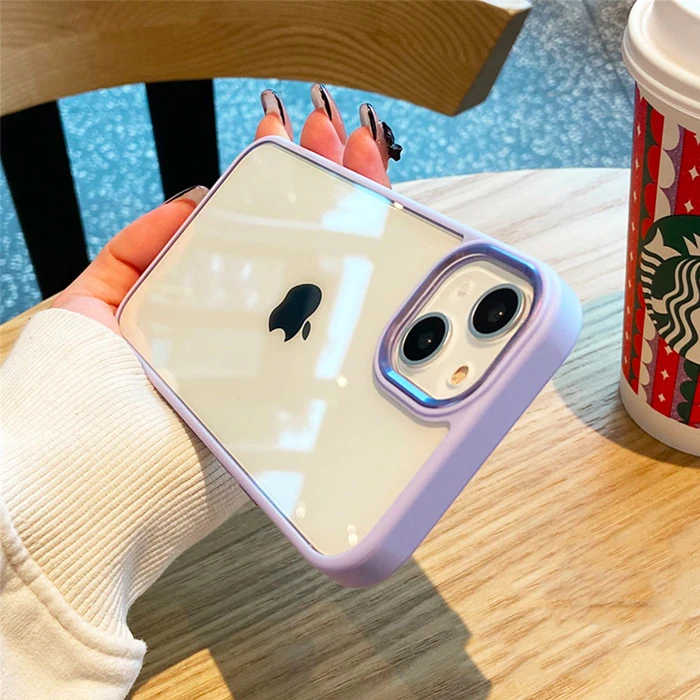 Ally iPhone 12 - 12 Pro 6.1inç Kılıf Parlak Renkli Çerçeveli Ultra Lüx TPU Silikon Kılıf 4 Ally iPhone 12 - 12 Pro 6.1inç Kılıf Parlak Renkli Çerçeveli Ultra Lüx TPU Silikon Kılıf - Görsel 4