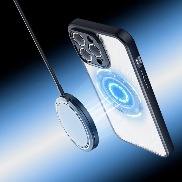 Dux Ducis iPhone 12 Pro Max Aimo Series Mag Safe Premium Buzlu Sert PC-TPU Kılıf 4 Dux Ducis iPhone 12 Pro Max Aimo Series Mag Safe Premium Buzlu Sert PC-TPU Kılıf - Görsel 4