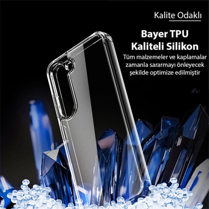 Dux Ducis SM Galaxy S23 Plus Clin Series Shockproof Şeffaf Silikon Kılıf-(5775) 2 Dux Ducis SM Galaxy S23 Plus Clin Series Shockproof Şeffaf Silikon Kılıf-(5775) - Görsel 2