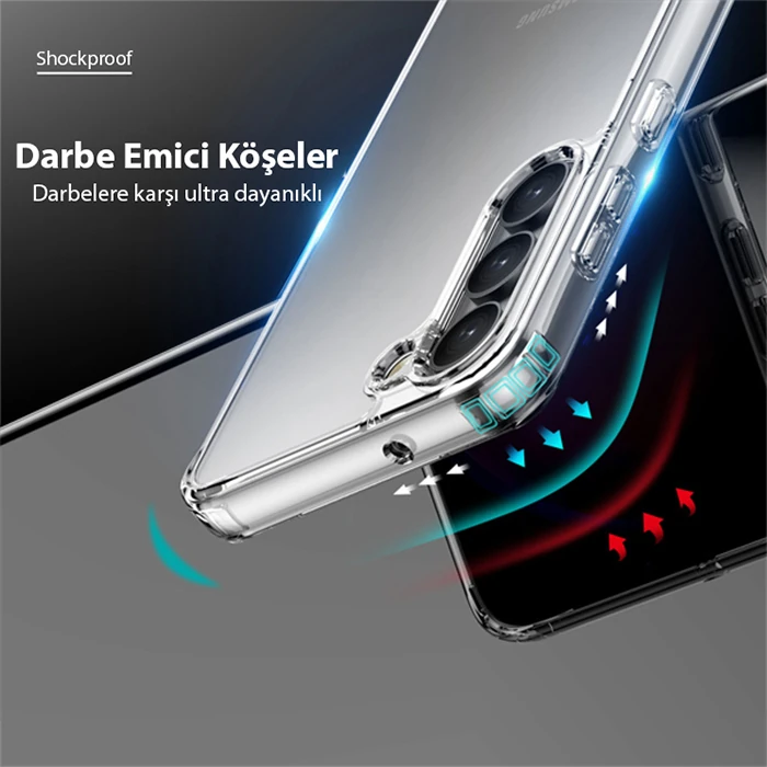 Dux Ducis SM Galaxy S23 Plus Clin Series Shockproof Şeffaf Silikon Kılıf-(5775) 4 Dux Ducis SM Galaxy S23 Plus Clin Series Shockproof Şeffaf Silikon Kılıf-(5775) - Görsel 4