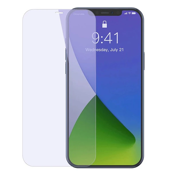 Baseus İPhone 12/12 PRO 6.1 0.3mm Antiblue Cam Ekran Koruyucu 2Adet 1 Baseus İPhone 12/12 PRO 6.1 0.3mm Antiblue Cam Ekran Koruyucu 2Adet