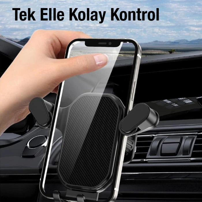 ALLY Z1S Araç İçi Havalandırma Telefon Tutucu-(5775) 3 ALLY Z1S Araç İçi Havalandırma Telefon Tutucu-(5775) - Görsel 3