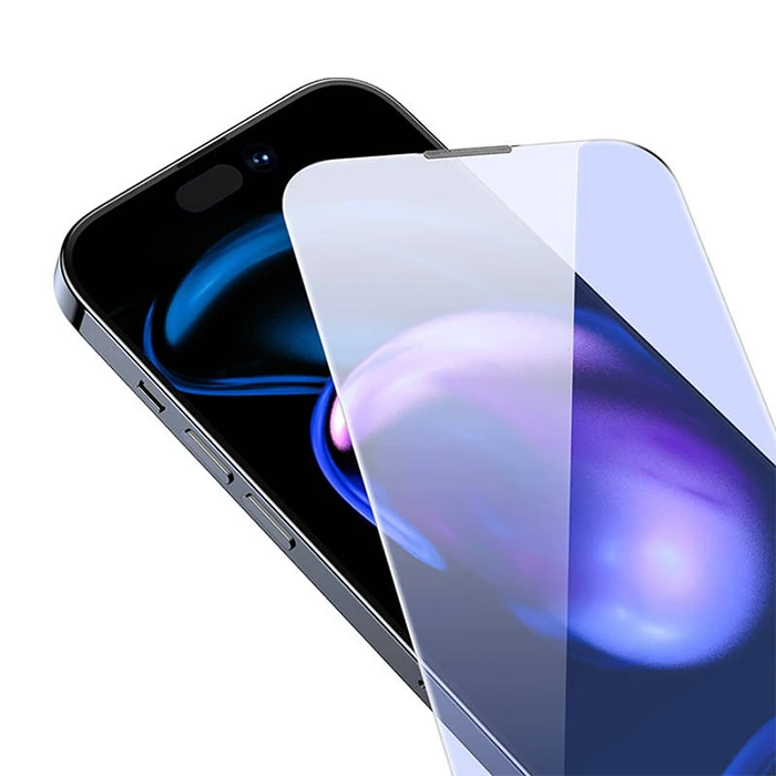 Baseus iPhone 15 Plus Full Koruma Anti Mavi Işık Tempered Cam Ekran Koruyucu 2 Adet Set 4 Baseus iPhone 15 Plus Full Koruma Anti Mavi Işık Tempered Cam Ekran Koruyucu 2 Adet Set - Görsel 4