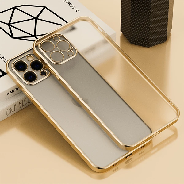 iPhone 13 Pro Max Renkli Kenar Şeffaf Kılıf Kamera Korumalı Silikon Kılıf 3 iPhone 13 Pro Max Renkli Kenar Şeffaf Kılıf Kamera Korumalı Silikon Kılıf - Görsel 3