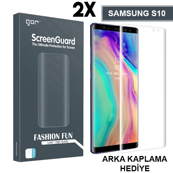 Gor Sm Galaxy S10 3d Kavisli Darbe Emici Full Ekran Koruyucu 2 Adet Set 1 Gor Sm Galaxy S10 3d Kavisli Darbe Emici Full Ekran Koruyucu 2 Adet Set