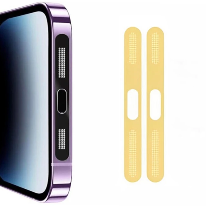 Ally iPhone 14 İçin Anti-Dust Toz Ve Kir Önleyici Sticker 2 Adet Set 1 Ally iPhone 14 İçin Anti-Dust Toz Ve Kir Önleyici Sticker 2 Adet Set