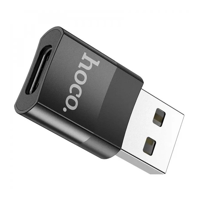 HOCO UA17 Dişi Type-C to Erkek USB Dönüştürücü Çevirici Adaptör 3 HOCO UA17 Dişi Type-C to Erkek USB Dönüştürücü Çevirici Adaptör - Görsel 3