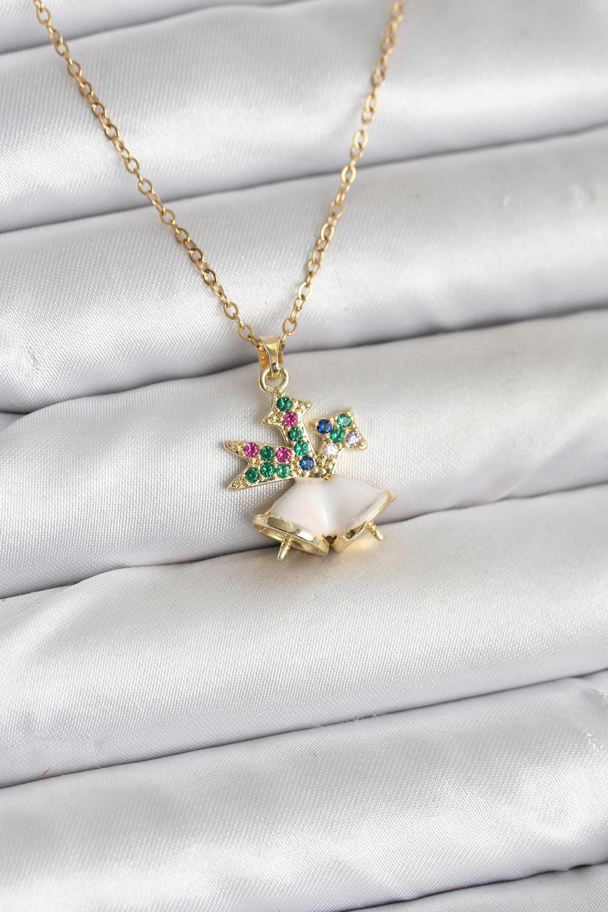 316L Çelik Zincir Gold Renk Chirtsmas Bell Model Yılbaşı Temalı Kadın Kolye 5886 1 316L Çelik Zincir Gold Renk Chirtsmas Bell Model Yılbaşı Temalı Kadın Kolye 5886