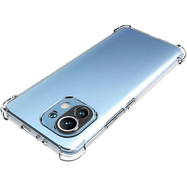 Xiaomi Mi 11 Lite Kamera Korumalı Shockproof Şeffaf Silikon Kılıf-(5775) 3 Xiaomi Mi 11 Lite Kamera Korumalı Shockproof Şeffaf Silikon Kılıf-(5775) - Görsel 3