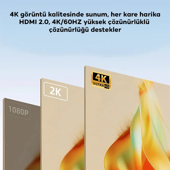 ALLY HDMI To Type-c 4K 60Hz Mıknatıs Başlıklı Çevirici Otg Adaptör-(5775) 4 ALLY HDMI To Type-c 4K 60Hz Mıknatıs Başlıklı Çevirici Otg Adaptör-(5775) - Görsel 4