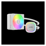 GAMDIAS AURA GL120 V2 WH, White Edition, 120mm, RGB, 1 Fanlı, CPU Sıvı Soğutma(1923)