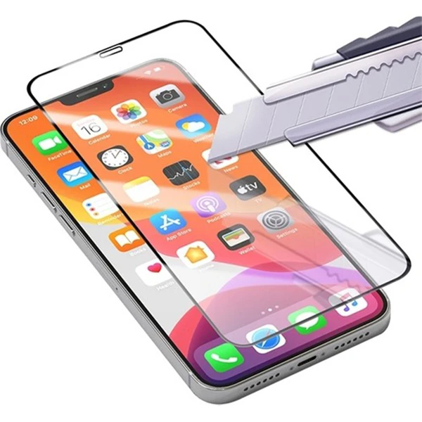 BEST iPhone 12 Pro Max 6.7 9H 3D Tempered Full Cam Ekran Koruyucu 4 BEST iPhone 12 Pro Max 6.7 9H 3D Tempered Full Cam Ekran Koruyucu - Görsel 4
