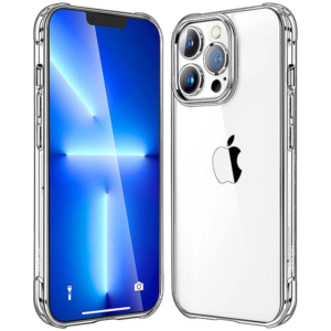 Haydiburaya 90 iPhone 13 Pro Max 6.7inç Shockproof Darbe Emici Silikon Kılıf-(5775)