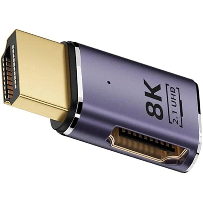 ALLY HDMI To HDMI 8K 2.1UHD Mıknatıs Başlıklı Çevirici Otg Adaptör-(5775) 4 ALLY HDMI To HDMI 8K 2.1UHD Mıknatıs Başlıklı Çevirici Otg Adaptör-(5775) - Görsel 4