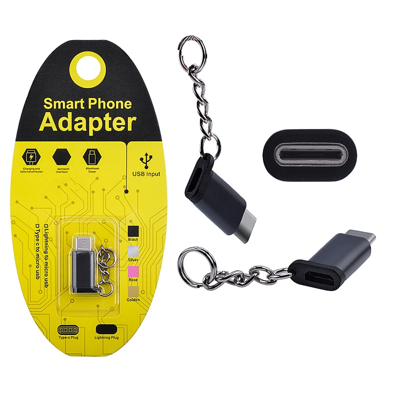Mikro USB to Type C Dönüştürücü Çevirici Anahtarlıklı Başlık-(5775) 4 Mikro USB to Type C Dönüştürücü Çevirici Anahtarlıklı Başlık-(5775) - Görsel 4