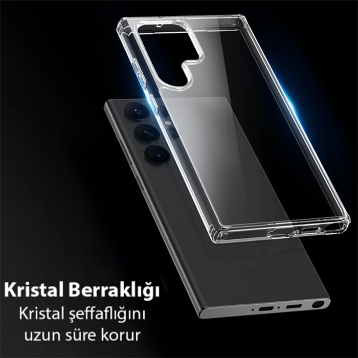 Dux Ducis SM Galaxy S23 Ulta Clin Series Shockproof Şeffaf Silikon Kılıf 3 Dux Ducis SM Galaxy S23 Ulta Clin Series Shockproof Şeffaf Silikon Kılıf - Görsel 3