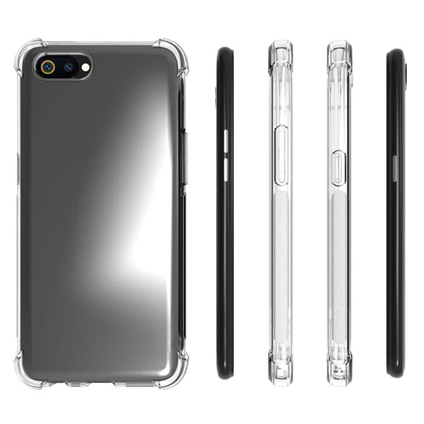 Oppo Realme C2 Anti-Drop Darbe Emici Silikon Kılıf 3 Oppo Realme C2 Anti-Drop Darbe Emici Silikon Kılıf - Görsel 3