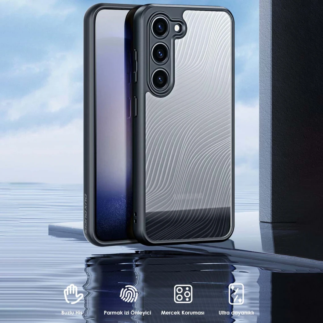 Dux Ducis SM Galaxy S23 Plus Aimo Series Premium Buzlu Sert PC-TPU Kılıf 4 Dux Ducis SM Galaxy S23 Plus Aimo Series Premium Buzlu Sert PC-TPU Kılıf - Görsel 4