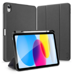 Dux Ducis iPad 10.9 2022 Kılıf Domo Series Kalem Bölmeli Mıknatıslı Standlı Kapaklı Kılıf-(5775)