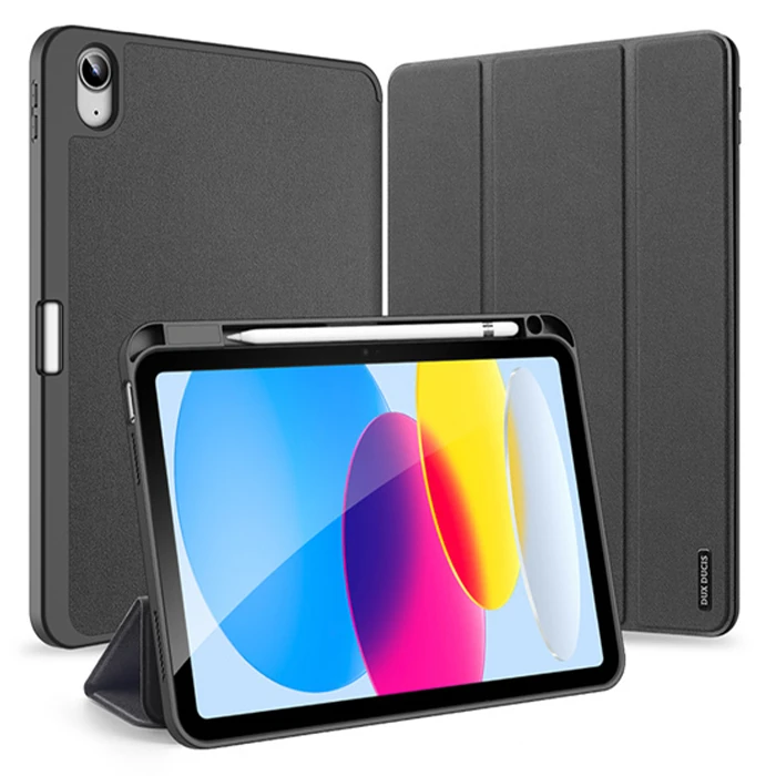 Dux Ducis iPad 10.9 2022 Kılıf Domo Series Kalem Bölmeli Mıknatıslı Standlı Kapaklı Kılıf 1 Dux Ducis iPad 10.9 2022 Kılıf Domo Series Kalem Bölmeli Mıknatıslı Standlı Kapaklı Kılıf