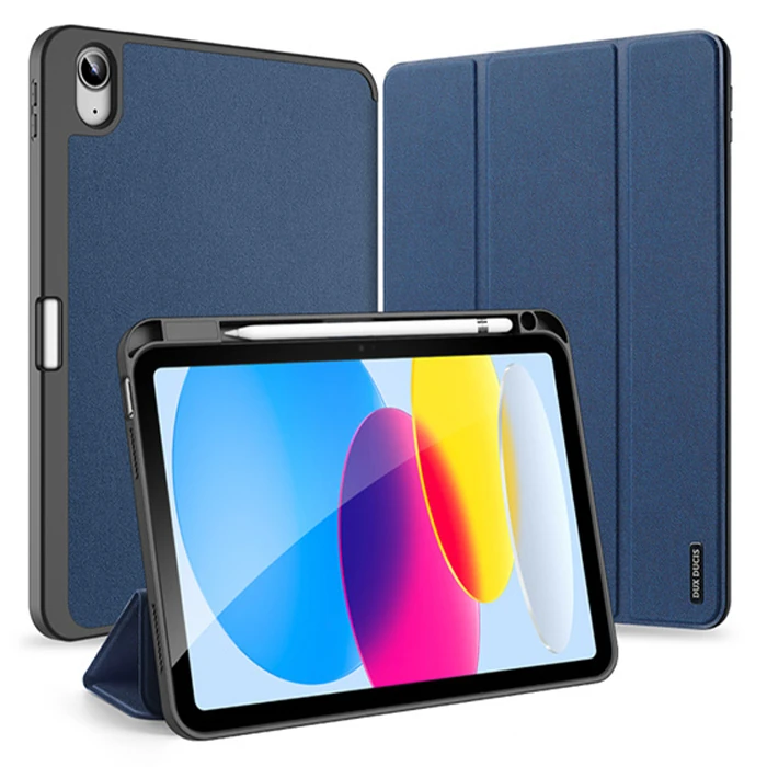 Dux Ducis iPad 10.9 2022 Kılıf Domo Series Kalem Bölmeli Mıknatıslı Standlı Kapaklı Kılıf 2 Dux Ducis iPad 10.9 2022 Kılıf Domo Series Kalem Bölmeli Mıknatıslı Standlı Kapaklı Kılıf - Görsel 2