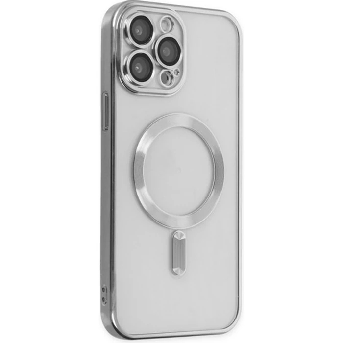 ALLY iPhone 12 Pro Max 6.7inç Renkli Kenar Lazer Çerçeveli Magsafe Uyumlu Silikon Kılıf 1 ALLY iPhone 12 Pro Max 6.7inç Renkli Kenar Lazer Çerçeveli Magsafe Uyumlu Silikon Kılıf