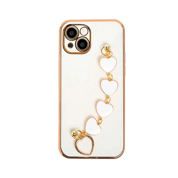 Ally iPhone 13 Mini 5.4inç Kılıf Kalp Bileklik Tutuculu Lüx Silikon Askılı Kılıf 1 Ally iPhone 13 Mini 5.4inç Kılıf Kalp Bileklik Tutuculu Lüx Silikon Askılı Kılıf